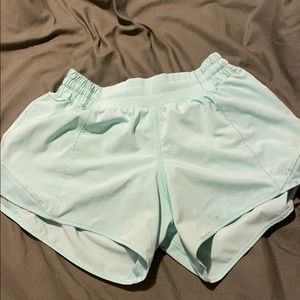 Lululemon teal shorts